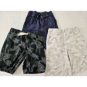 Lot Of 3 Boys Sz 7 & 6/7 Elastic Waist Shorts Old Navy Jumping Beans
